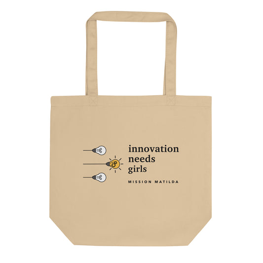 Innovation Needs Girls - Lightbulb Tote